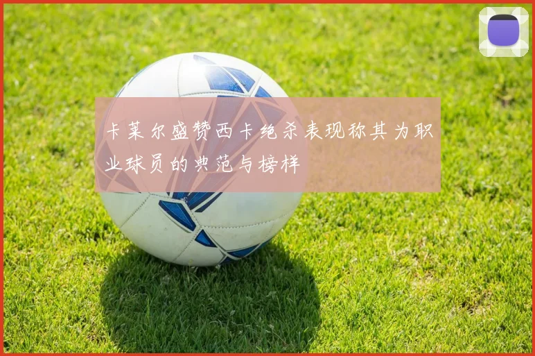 卡莱尔盛赞西卡绝杀表现称其为职业球员的典范与榜样
