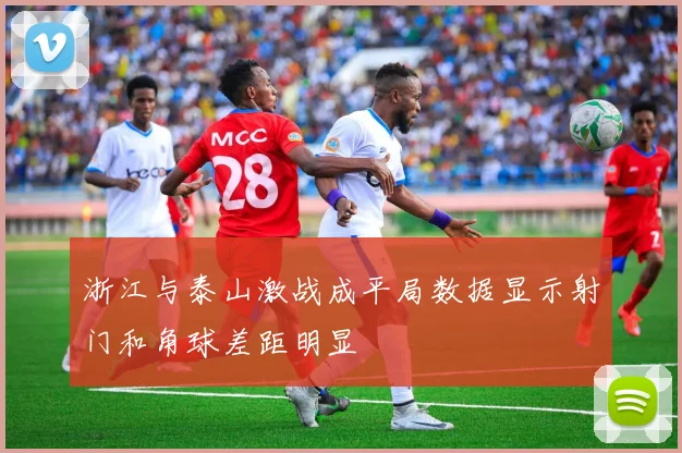 浙江与泰山激战成平局数据显示射门和角球差距明显